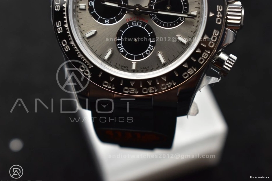 Black on 126519 Strap (Weighted) Gray Best 811 QF BestValue V6 Edition Daytona SH4131 Dial Oysterflex 1:1 1106